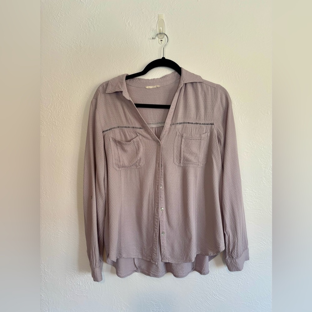 Lovestitch Mauve Button Down Shirt